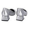 Level Shoes Δερμάτινες Γόβες με Χοντρό Τακούνι Level Shoes Δερμάτινες Γόβες με Χοντρό Τακούνι