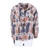 MERGAZZER Women's Printed Shirt with Pockets