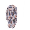 MERGAZZER Women's Printed Shirt with Pockets