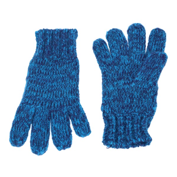 Stamion Πλεκτά Γάντια Σε Μπλε Χρώμα