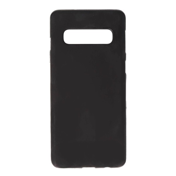 Wephone Accesorios Back Cover Θήκη Σιλικόνης Ματ Μαύρο (Samsung Galaxy S10)
