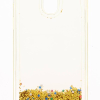 Back Cover Θήκη Σιλικόνης Με Κινούμενη Χρυσόσκονη (Samsung Galaxy J3 2017)