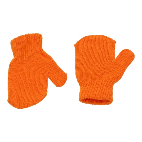 Stamion Βρεφικά Γάντια Χούφτες Σε Πορτοκαλί Χρώμα