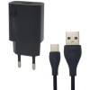 Earldom ES-202C Σετ Φόρτισης Με 2 Θύρες USB και καλώδιο USB σε Type C