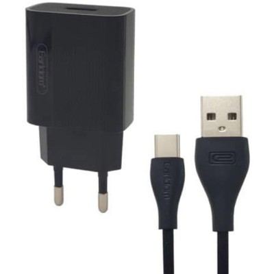Earldom ES-202C Σετ Φόρτισης Με 2 Θύρες USB και καλώδιο USB σε Type C Earldom ES-202C Σετ Φόρτισης Με 2 Θύρες USB και καλώδιο USB σε Type C