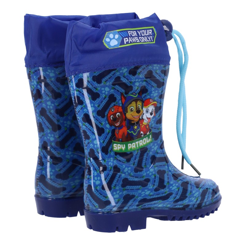 PAW PATROL Παιδικές Γαλότσες σε Μπλε Χρώμα PAW PATROL Παιδικές Γαλότσες σε Μπλε Χρώμα
