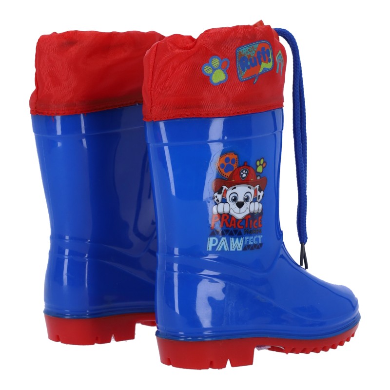 PAW PATROL Παιδικές Γαλότσες σε Μπλε Χρώμα