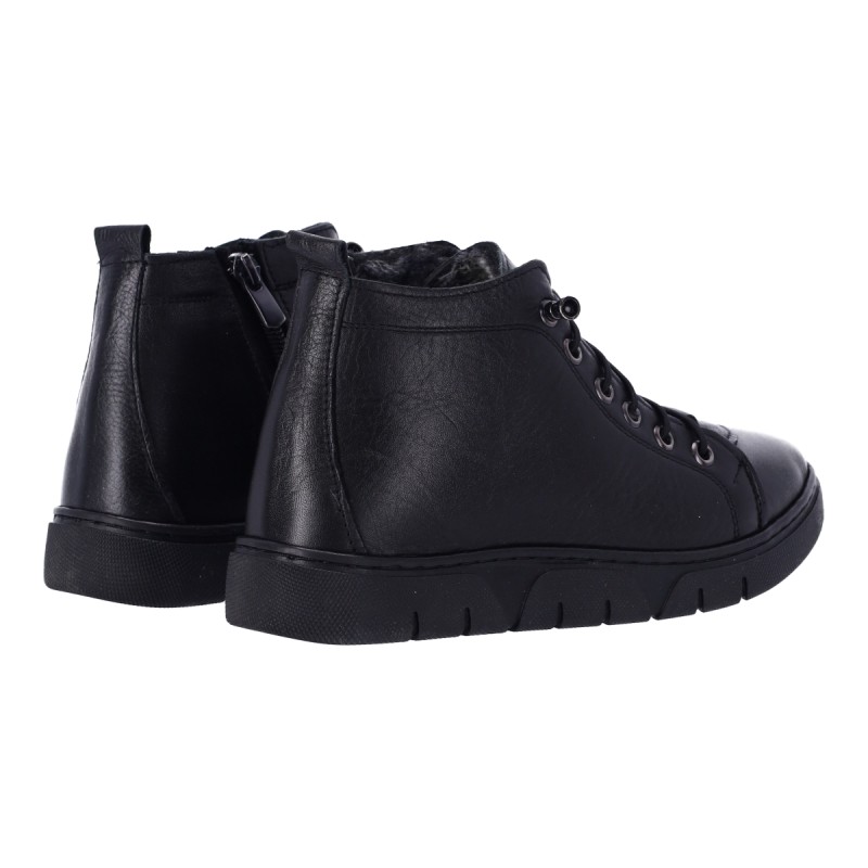 M.Seving Shoes Γυναικεία Μποτάκια Δερμάτινα Ρυθμιζόμενα με Φερμουάρ M.Seving Shoes Γυναικεία Μποτάκια Δερμάτινα Ρυθμιζόμενα με Φερμουάρ