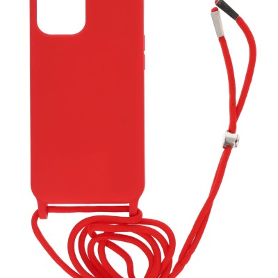 Θήκη Back Cover Σιλικόνης Με Ρυθμιζόμενο Κορδόνι (Iphone 12 Pro Max)
