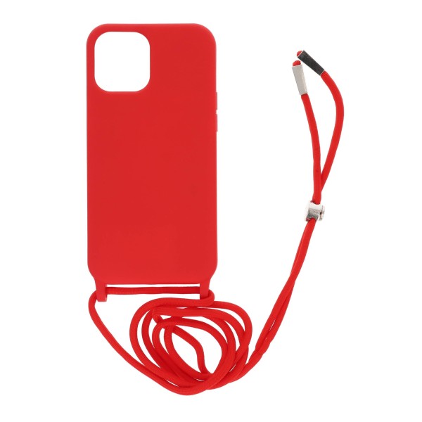 Θήκη Back Cover Σιλικόνης Με Ρυθμιζόμενο Κορδόνι (Iphone 12 Pro Max)