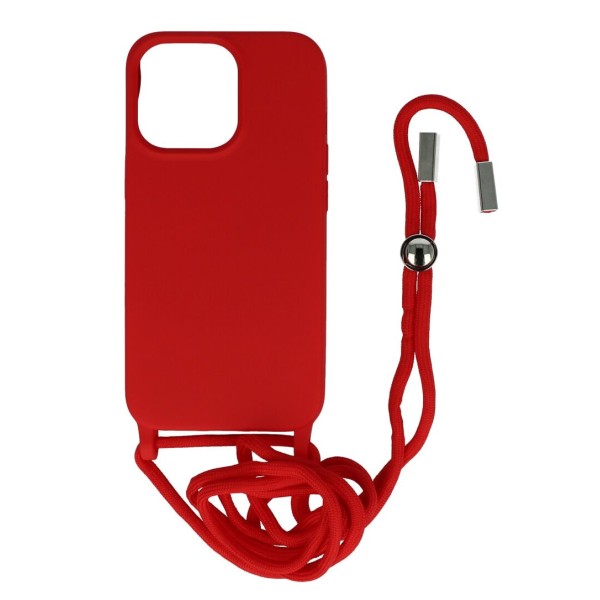 Θήκη Back Cover Σιλικόνης Με Ρυθμιζόμενο Κορδόνι (Iphone 12 Pro Max)