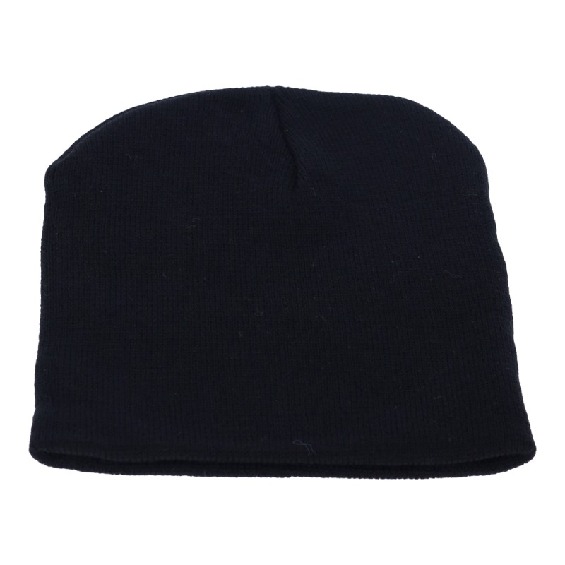 G.Accessories Unisex Πλεκτό Σκουφάκι Σε Μαύρο Χρώμα