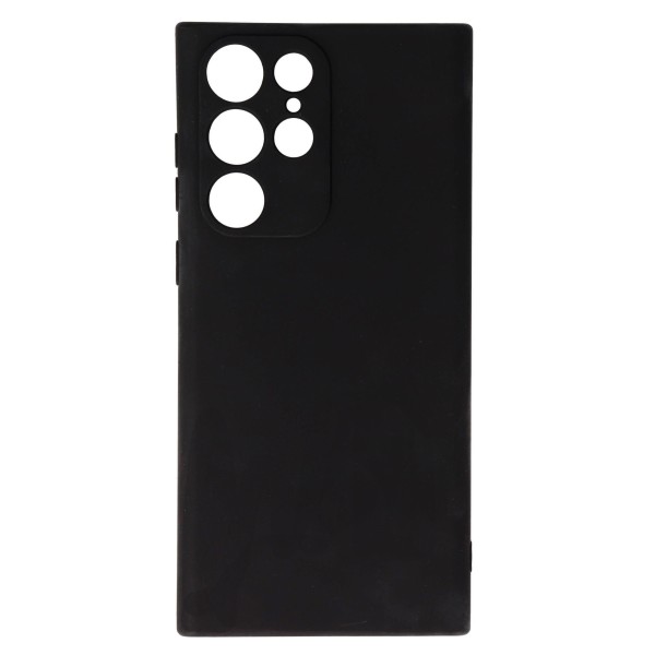 Siipro Back Cover Θήκη Σιλικόνης Ματ Μαύρο (Samsung Galaxy S22 Ultra)