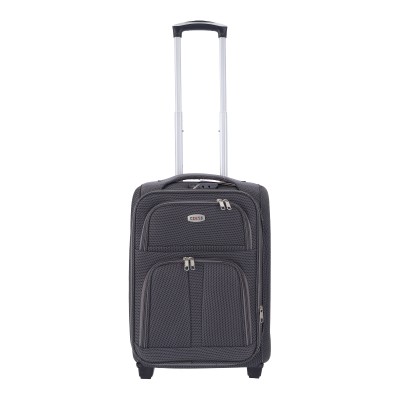 CZ&YS Βαλίτσα Καμπίνας Υφασμάτινη με Ύψος 53cm Γκρι