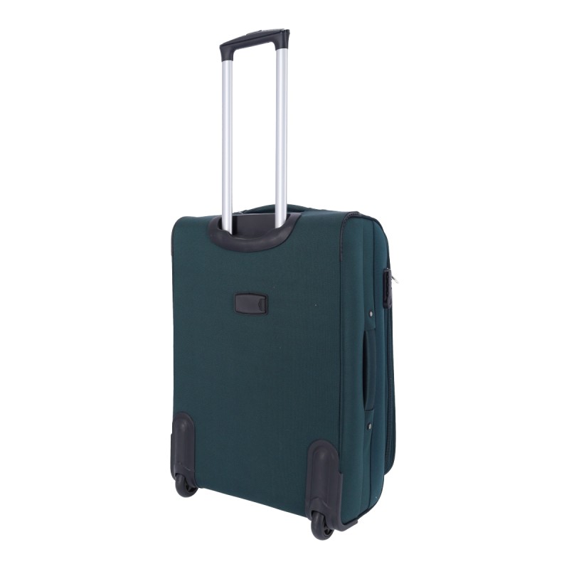 QXIANG Βαλίτσα Υφασμάτινη Ύψος 63cm Medium Πράσινο