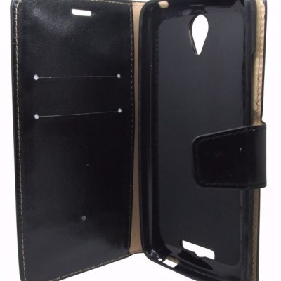 Θήκη Book Wallet Πορτοφόλι Μαύρο (Xiaomi Redmi Note 2 & Xiaomi Redmi Note 2 Prime)