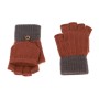 Super Q&Y Unisex Πλεκτά Γάντια με Κομμένα Δάχτυλα και Κάλυμμα