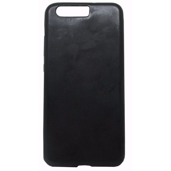 Back Cover Θήκη Σιλικόνης Μαύρη (Huawei P10)