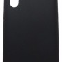 JEL Back Cover Θήκη Σιλικόνης Ματ Μαύρο (Huawei P20)