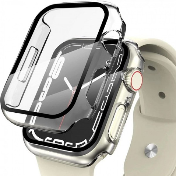 Oba Style Θήκη Με Προστατευτικό Γυαλί Για Apple Watch 44mm