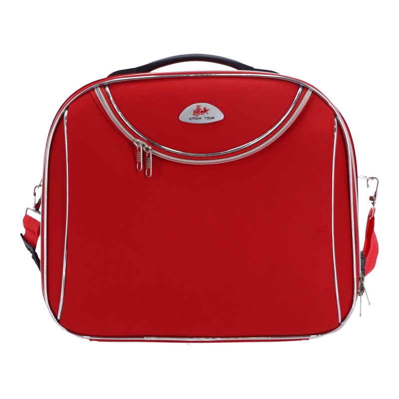 Easy Trip Unisex Νεσεσέρ Ταξιδίου σε Κόκκινο χρώμα Υφασμάτινο