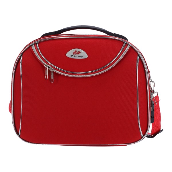 Easy Trip Unisex Νεσεσέρ Ταξιδίου σε Κόκκινο χρώμα Υφασμάτινο