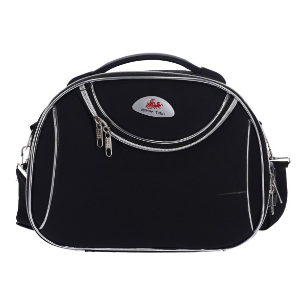 Easy Trip Unisex Νεσεσέρ Ταξιδίου σε Μαύρο χρώμα Υφασμάτινο