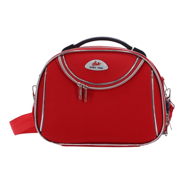 Easy Trip Unisex Νεσεσέρ Ταξιδίου σε Κόκκινο χρώμα Υφασμάτινο