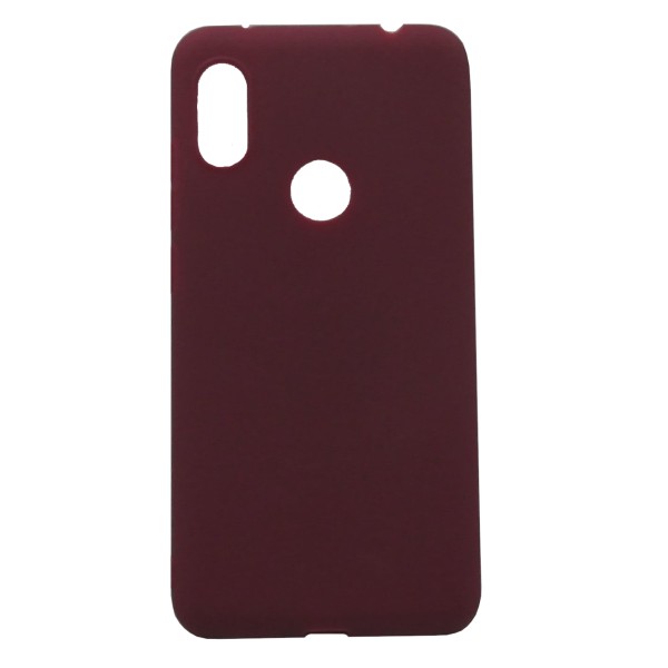 JEL Back Cover Θήκη Ματ Σιλικόνης Μπορντό (Huawei P20 Lite & Huawei Nova 3e)