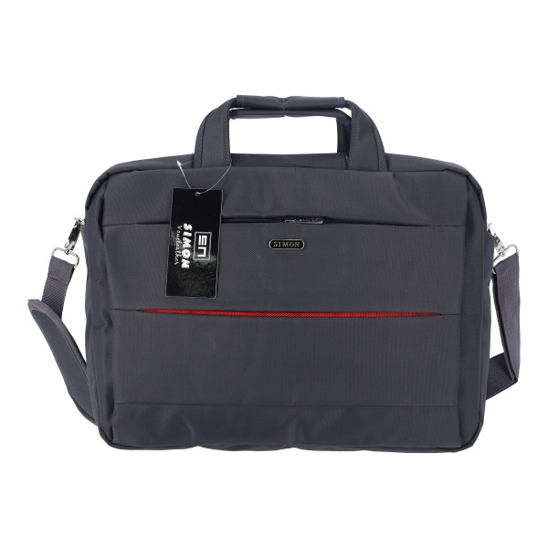Simon 11867 Τσάντα Ώμου / Χειρός για Laptop 12.2'' σε Γκρι χρώμα