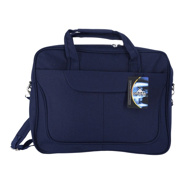 Or@mi 9098 Τσάντα Ώμου / Χειρός για Laptop 11.8'' σε Μπλε χρώμα