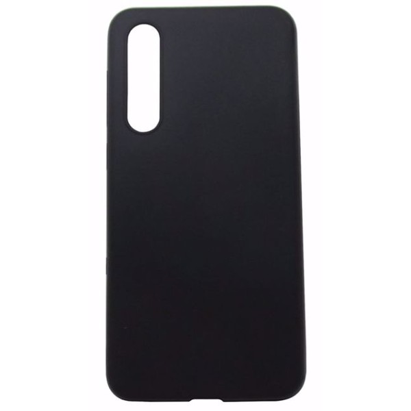 Wephone Accesorios Back Cover Θήκη Σιλικόνης Ματ Μαύρο (Huawei P Smart S & Huawei Y8p)