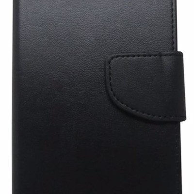 Meiyue Θήκη Book Wallet Πορτοφόλι Δερματίνης Μαύρο (Huawei Y5 2019 & Honor 8S)