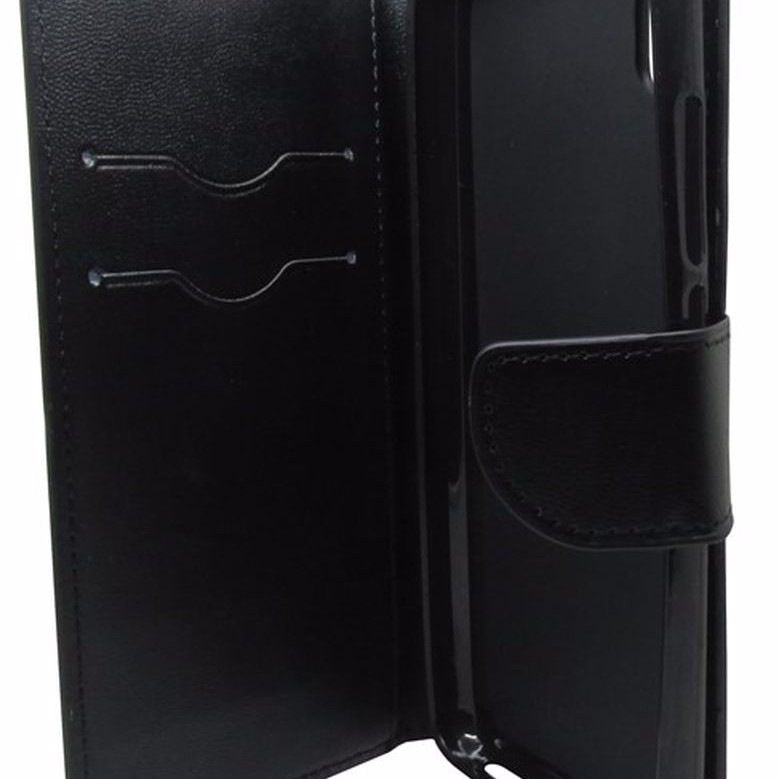 Meiyue Θήκη Book Wallet Πορτοφόλι Δερματίνης Μαύρο (Huawei Y5 2019 & Honor 8S)