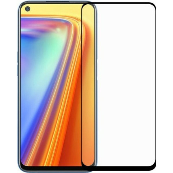 Borofone Fullscreen Tempered Glass Μαύρο (Realme 7 & Realme 7 Pro)