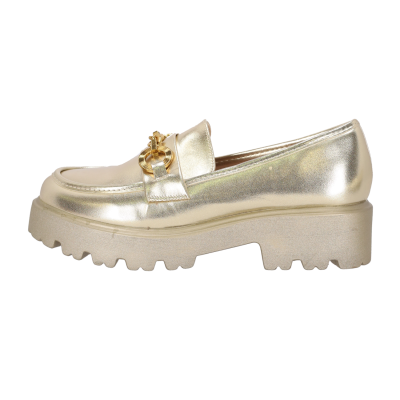 ALTA MODA ΓΥΝΑΙΚΕΙΑ LOAFERS ΜΕ ΧΡΥΣΗ ΑΛΥΣΙΔΑ