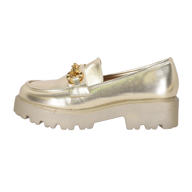 ALTA MODA ΓΥΝΑΙΚΕΙΑ LOAFERS ΜΕ ΧΡΥΣΗ ΑΛΥΣΙΔΑ