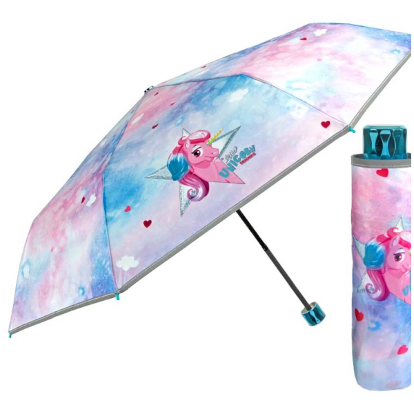 Perletti Παιδική Σπαστή Ομπρέλα - Μονόκερος
