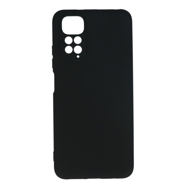 Meiyue Back Cover Θήκη Σιλικόνης Ματ Μαύρο (Xiaomi Redmi Note 11 Pro 4G & Xiaomi Redmi Note 11 Pro 5G)