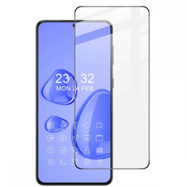 Oba Style Fullscreen Tempered Glass Μαύρο (Samsung Galaxy S21 Plus)