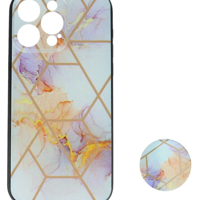 Fashion Case Back Cover Θήκη Με Σχέδιο Μάρμαρο Πολύχρωμο Και Pop Socket (Iphone 14 Pro Max) Fashion Case Back Cover Θήκη Με Σχέδιο Μάρμαρο Πολύχρωμο Και Pop Socket (Iphone 14 Pro Max)