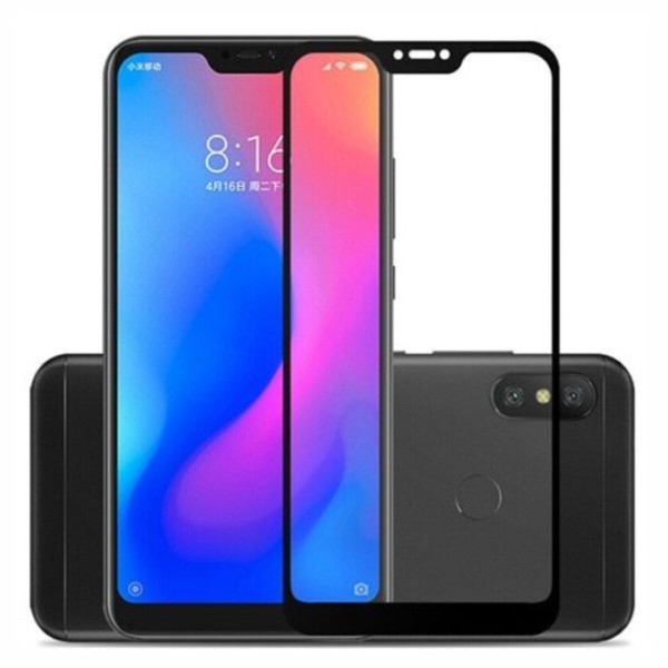 JEL Fullscreen Tempered Glass Μαύρο (Xiaomi Mi A2 Lite & Xiaomi Redmi 6 Pro)