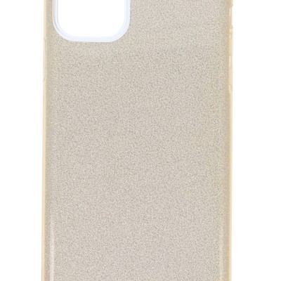Meiyue Back Cover Θήκη Σιλικόνης Με Γκλίτερ Χρυσό (Iphone 11 Pro Max)