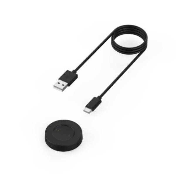 USB Καλώδιο Φόρτισης Με Αντάπτορα Για Huawei Watch GT2 Μαύρο