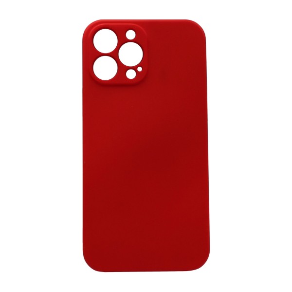 Siipro Back Cover Θήκη Ματ Σιλικόνης Κόκκινο (Iphone 13 Pro Max)
