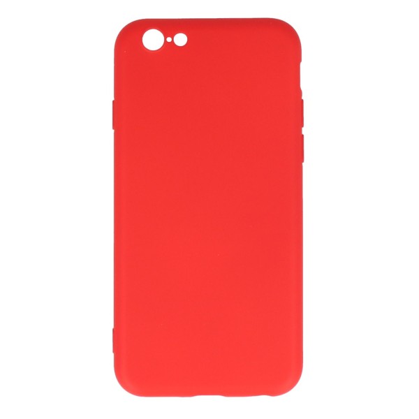 Θήκη Back Cover Silicone Case Κόκκινο (Iphone 6 & Iphone 6s)