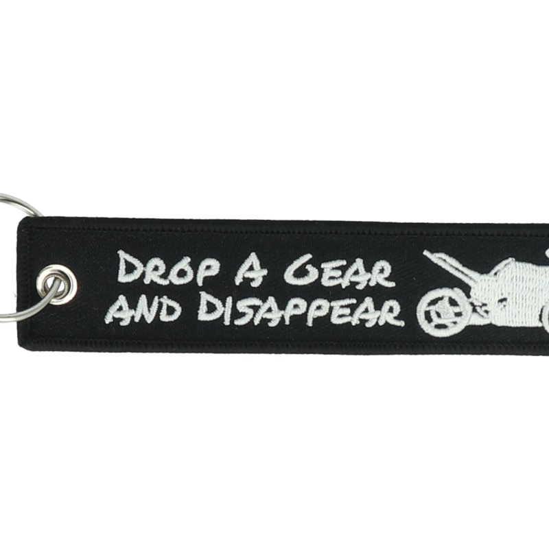 Μπρελόκ Υφασμάτινο - Drop a gear and disappear