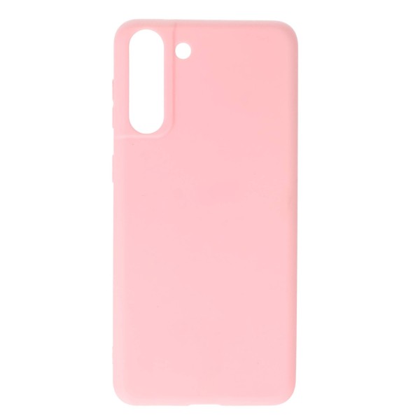 B.D.L Back Cover Θήκη Σιλικόνης Ματ Ροζ (Samsung Galaxy S21 Plus)