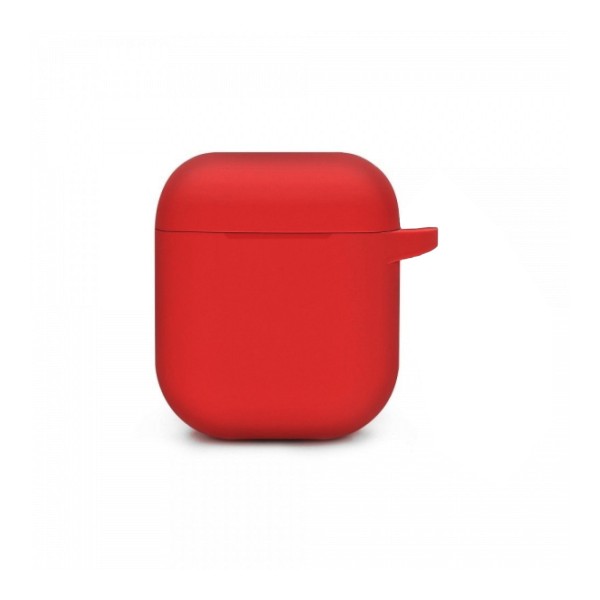 Θήκη Σιλικόνης Με Γάντζο (AirPods 1st Gen & AirPods 2nd Gen) Αξεσουάρ Κινητών/Tablet