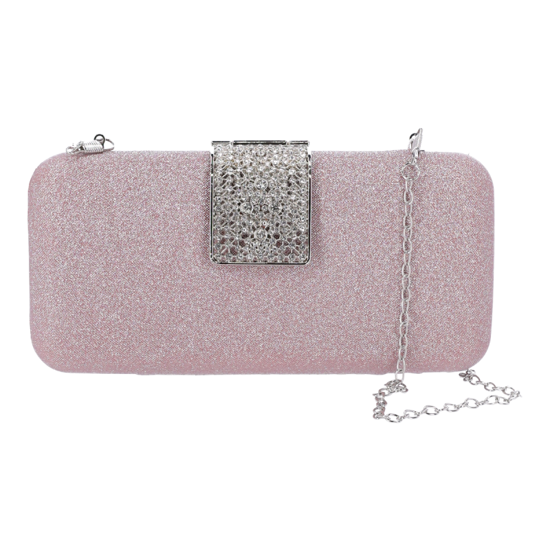 Bag to Bag 21919 Γυναικεία Τσάντα Χειρός με Γκλίτερ